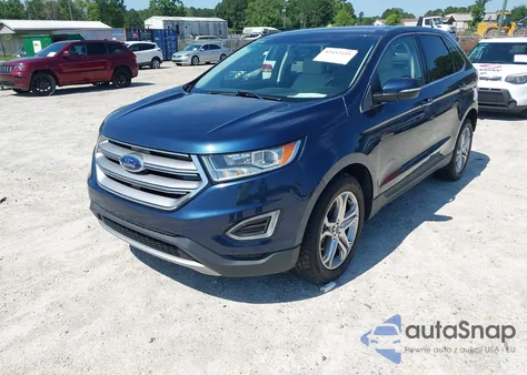 2017 Ford Edge Titanium from USA, damaged, VIN 2FMPK3K98HBB18552